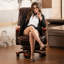Fauteuil de direction Kinnls Jones avec ventilation par massage et chauffage, fauteuil de direction en cuir véritable de luxe-1375377498