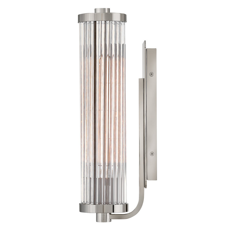 Hinkley Ellery Medium Single Light Sconce, Polished Nickel
