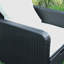 Chaise longue convertible en osier avec dossier réglable-95357009-95357010
