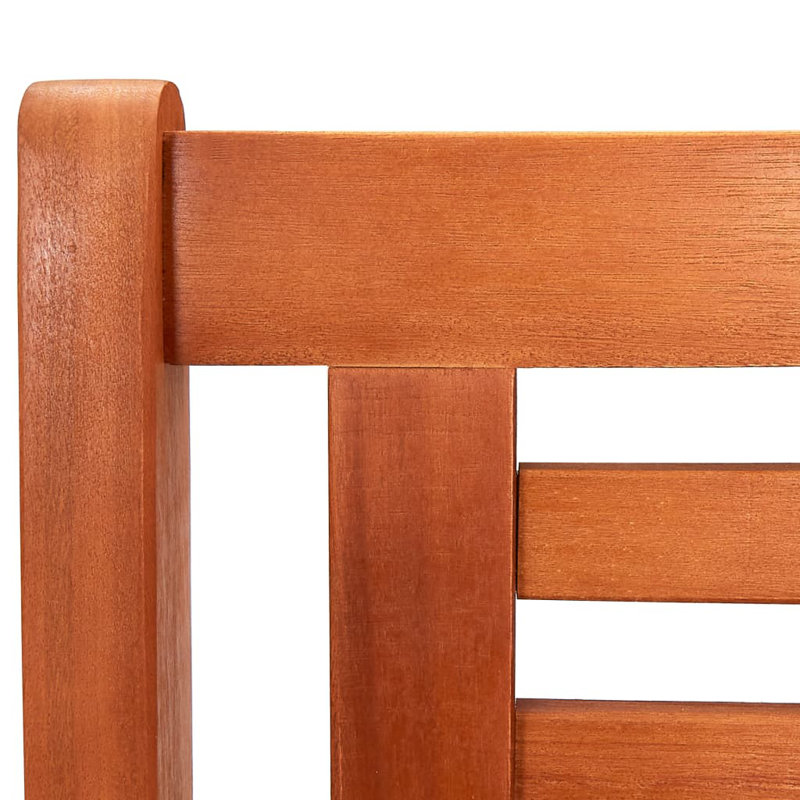 Tomita Solid Wood Eucalyptus Outdoor Bench, H 89 x W 150 x D 60cm