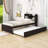 Kiefus Twin Size Wood Platform Bed with Twin Size Trundle and Storage-76736898