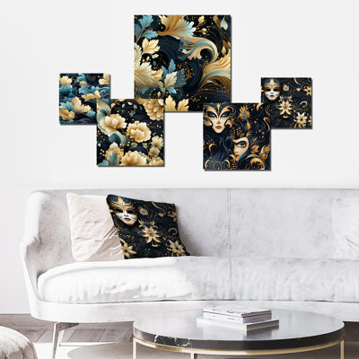 Orne - Floral Wall Art Set Of 5