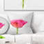 Dessin de tulipe rose sur fond blanc Bloomy-29894208-29894212