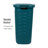  60 L Slim Laundry Hamper, Clothes Basket, Lid, Plastic-111360883-111360885