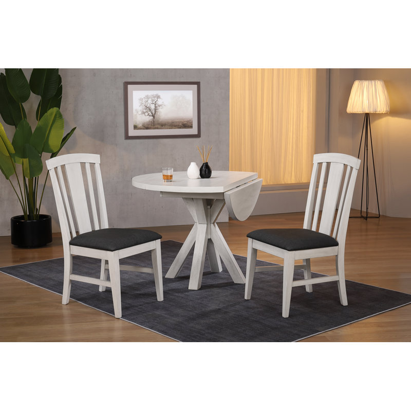 Noam Solid Wood Fan Back Side Chair