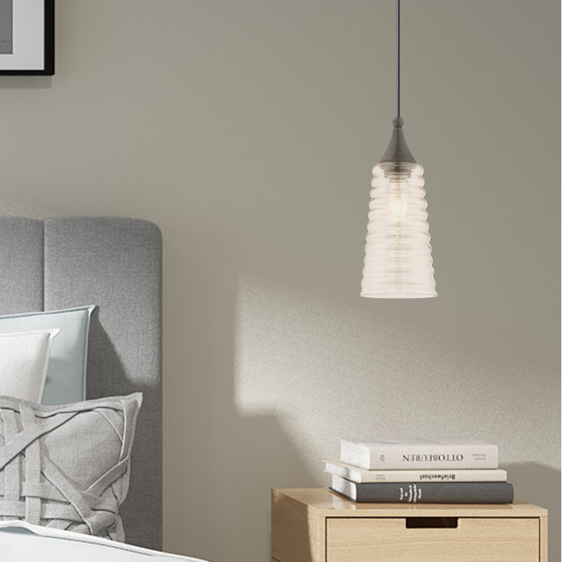 Neo 1 - Light Pendant, Champagne, English Bronze