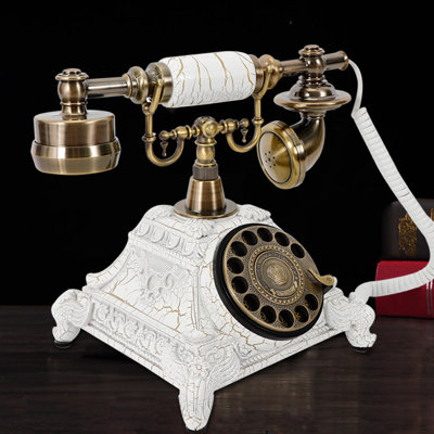 Rotary Dial Corded Telephone