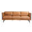 Nicola 83" Leather Sofa