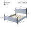 Lit tapissier Tove-1162522649