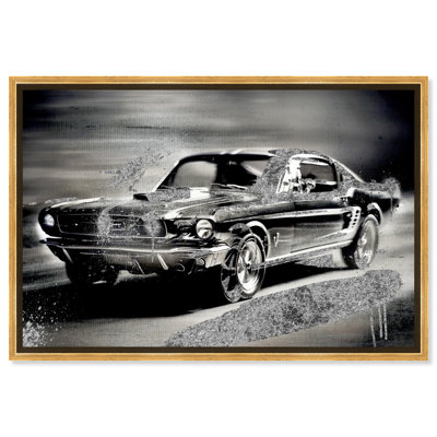 "Rock and Roll Ride II", reproduction d'art moderne sur toile par Notoriart