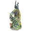 Statue paons au paradis