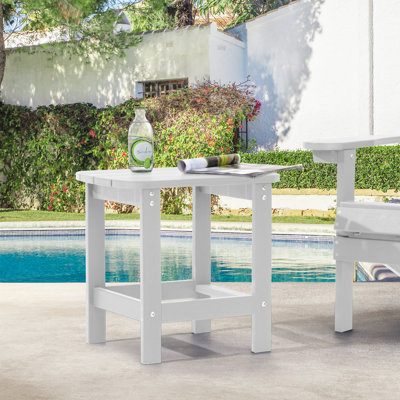 Outdoor Side Table, Adirondack Coffee Table by Ebern Designs