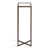 Clear Glass Top/Bronze Base