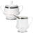 Noritake Austin Platinum Sugar and Creamer Set