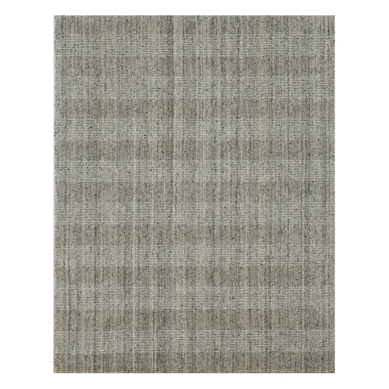 Brackettville Plaid Indoor Rug, Rectangle 5' x 8'
