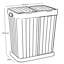 Plastic Laundry Hamper