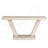 Vintage Distressed Wood Entryway Bench with Two - Tier Storage Cabinet, Rustic Design for Multiple Spaces and Practical Home Organization-463621176