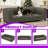56.5" Rectangular Pet Sofa for Medium/Large Dogs-1200662333