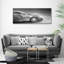 Speeding Car - Wrapped Canvas Print