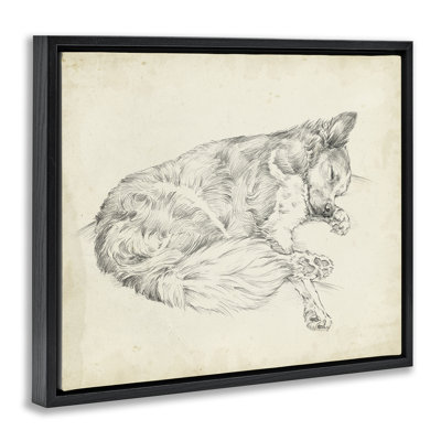 Art antique sur toile flottante encadrée, par Ethan Harper