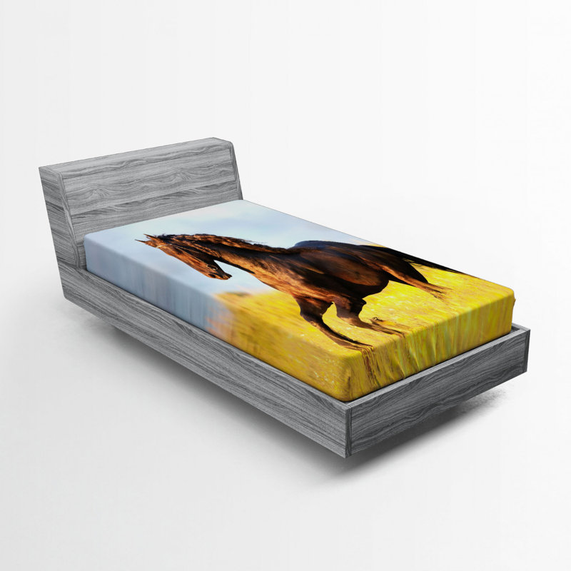 Drap-housse en chevaux, Drap-housse de taille simple