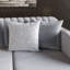 Causeuse en velours Cheribin