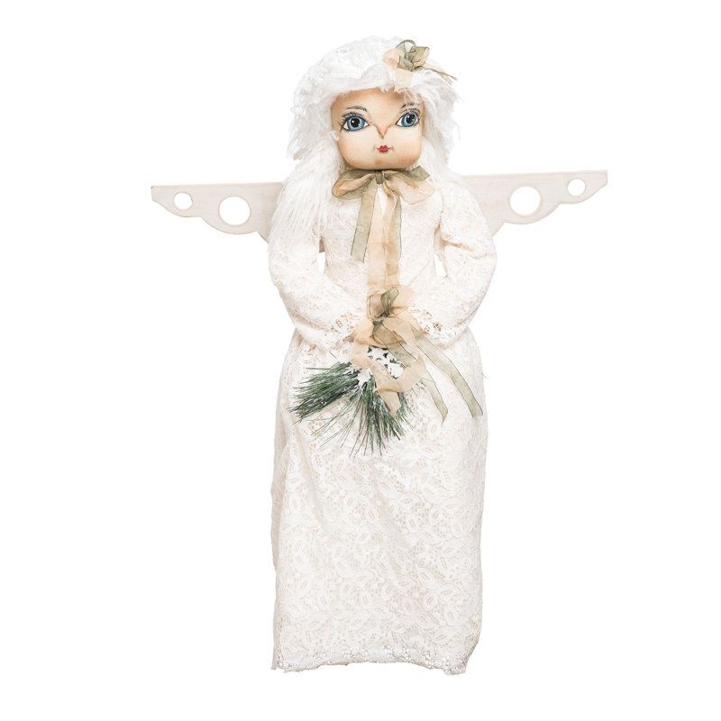 Figurine de poupée Natalie Snow Angel Joe Spencer Gathered Traditions