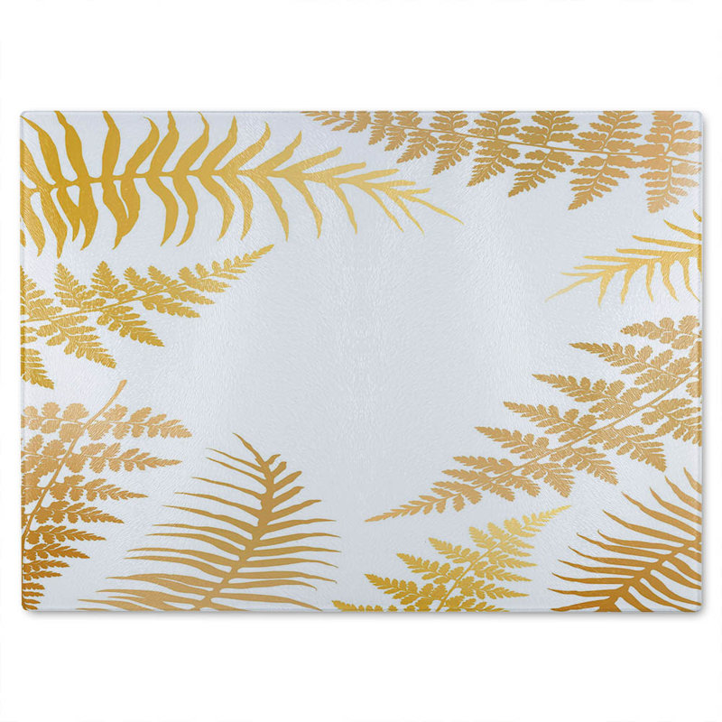 Fern Glass Chopping Board