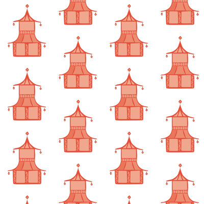 Pagoda 10' L x 24" W Peel and Stick Wallpaper Roll
