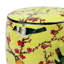 Tabouret en céramique fleur et oiseau