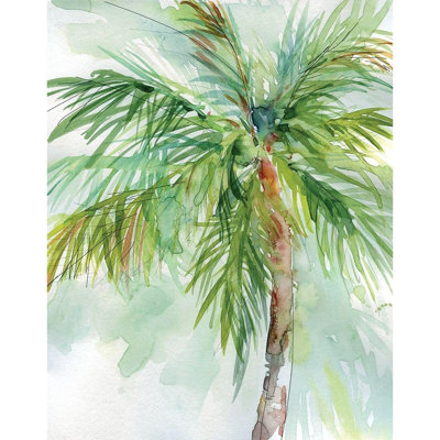  Robinson, Carol Gallery Wrapped Canvas Art Titled: Palm Breezes II