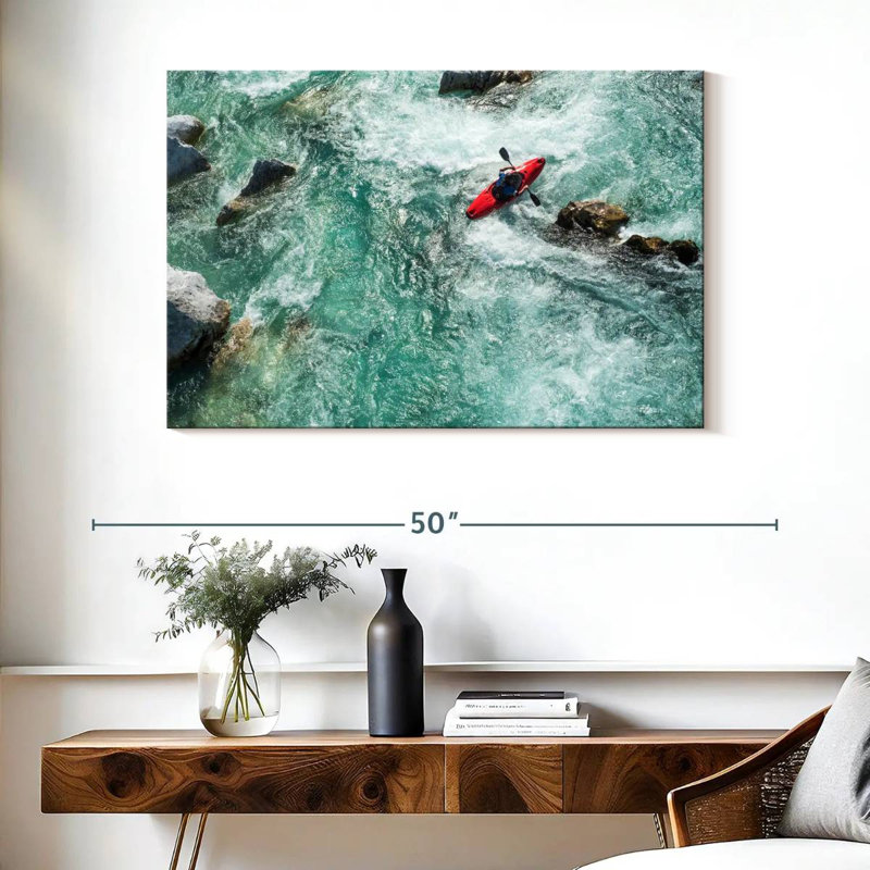 Sireci Soca River Kayak Ride, 26'' H x 39'' W