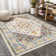 Brooklyn Geometric Medallion Beige/Ivory Rug