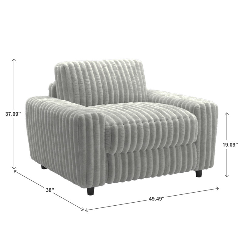 Chaise rembourrée Lirien