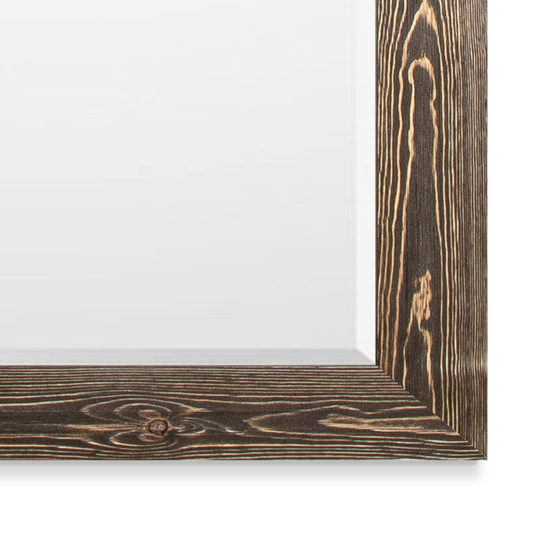 Migel Mirror, Distressed Walnut, 61" x 25"