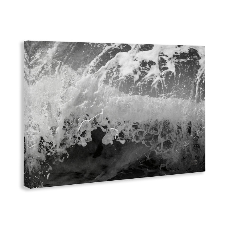 "Pacific Ocean Splash", art mural par Nathan Larson, H 16 po x l 24 po