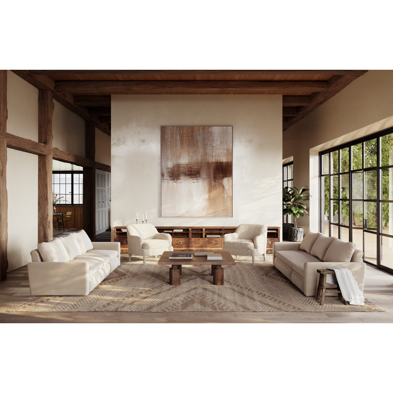 Zander - Sand, Rectangle 9' x 12'