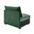 Armless sofa Velvet-Green-1587454628