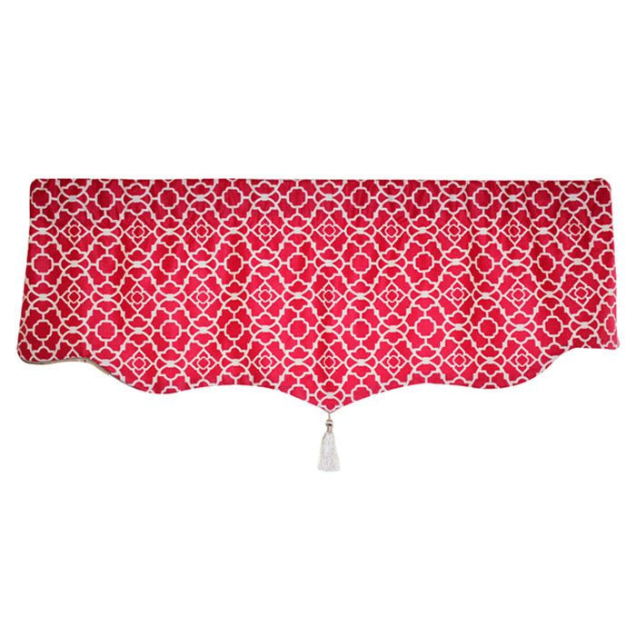 Cantonnière 50 "Lattice Romeo, Fleur