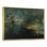 «Curious Fireflies At Night - Fireflies», impression sur toile jaune nature pour le salon