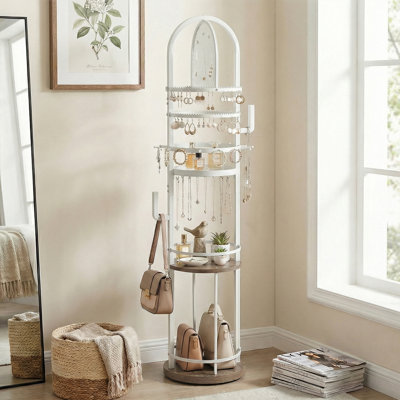 Freestanding Jewelry Armoire