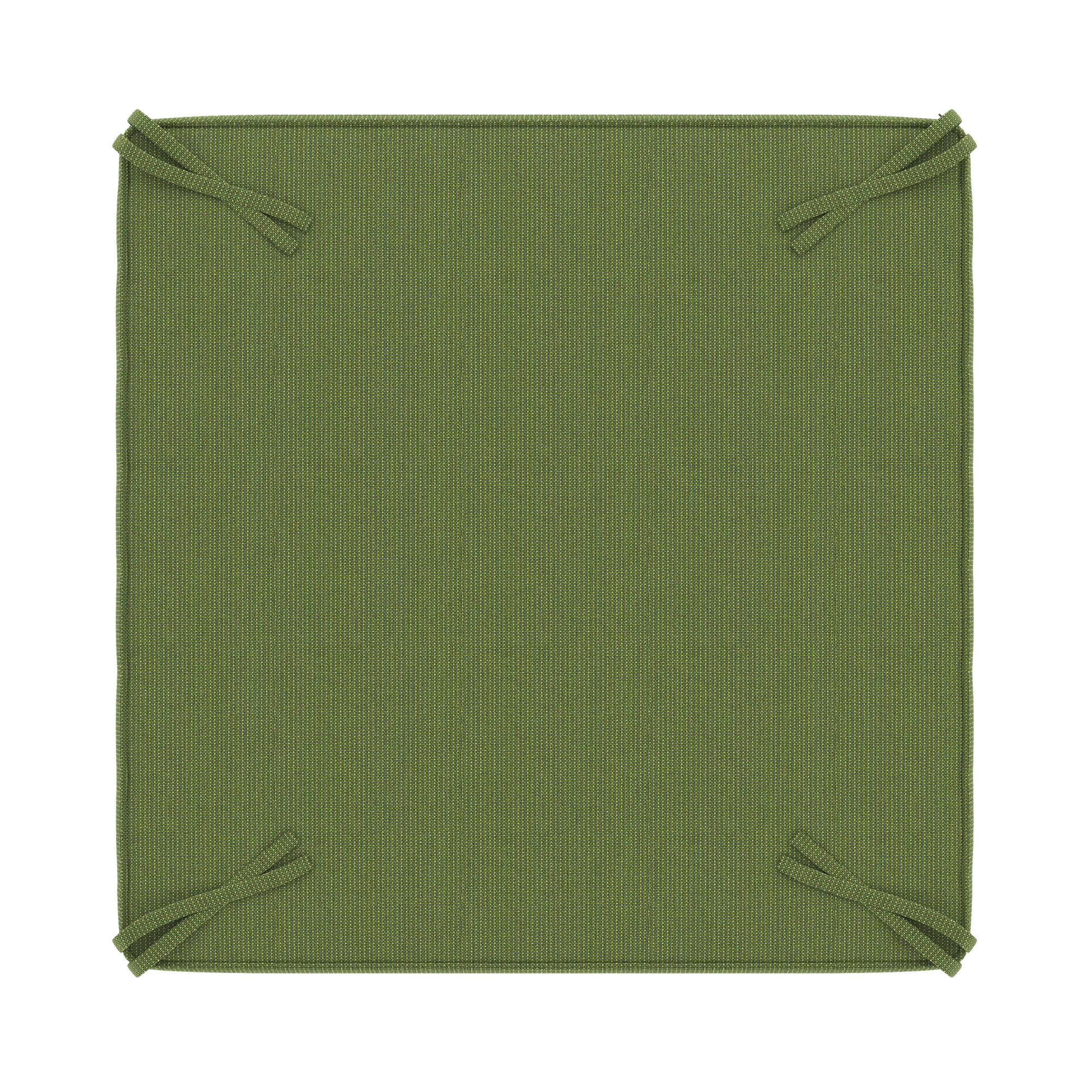 Sunbrella Outdoor Ottoman Cushion, Spectrum Cilantro Sunbrella® Plainweave