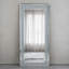 Grand miroir de plancher mural Casmer 
