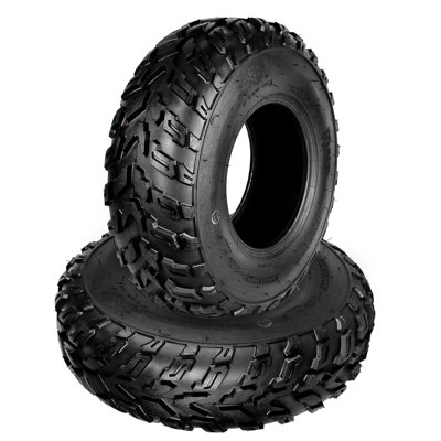 2 Pack 23x7-10 ATV UTV Tires – 6-Ply Tubeless, Heavy Duty, All-Terrain – Reliable for Quad, 4 Wheeler, Trail, Mud, Sand, Dirt, Snow – Fits AT23X7-10 – Specs: AT23X7-10