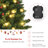 48' Lighted Pine Christmas Tree