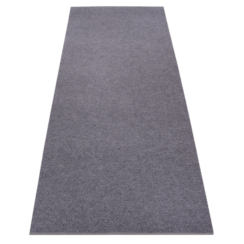 Tapis antidérapant intérieur / extérieur gris foncé, Tapis de couloir 3 pi x 9 pi