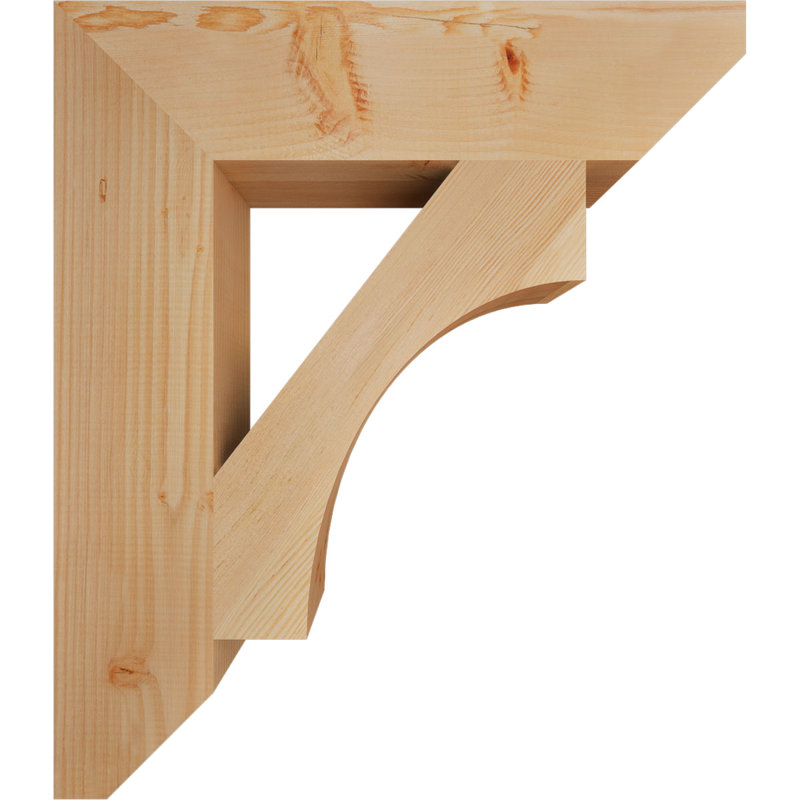 Support en bois Westlake, Sapin de Douglas, H 30 po x l 5,5 po x P 26 po
