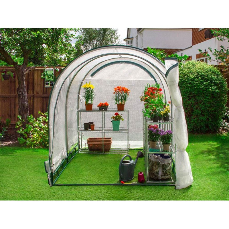 72' W x 96' D Mini Greenhouse