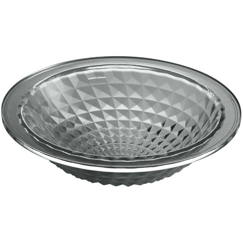 Kohler Kallos®, Artist Editions Oval Glass Undermount Bathroom Sink, Translucent Stone