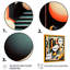 «Retro Elementary Geometrics I», reproduction sur toile encadrée-87316972-87316974